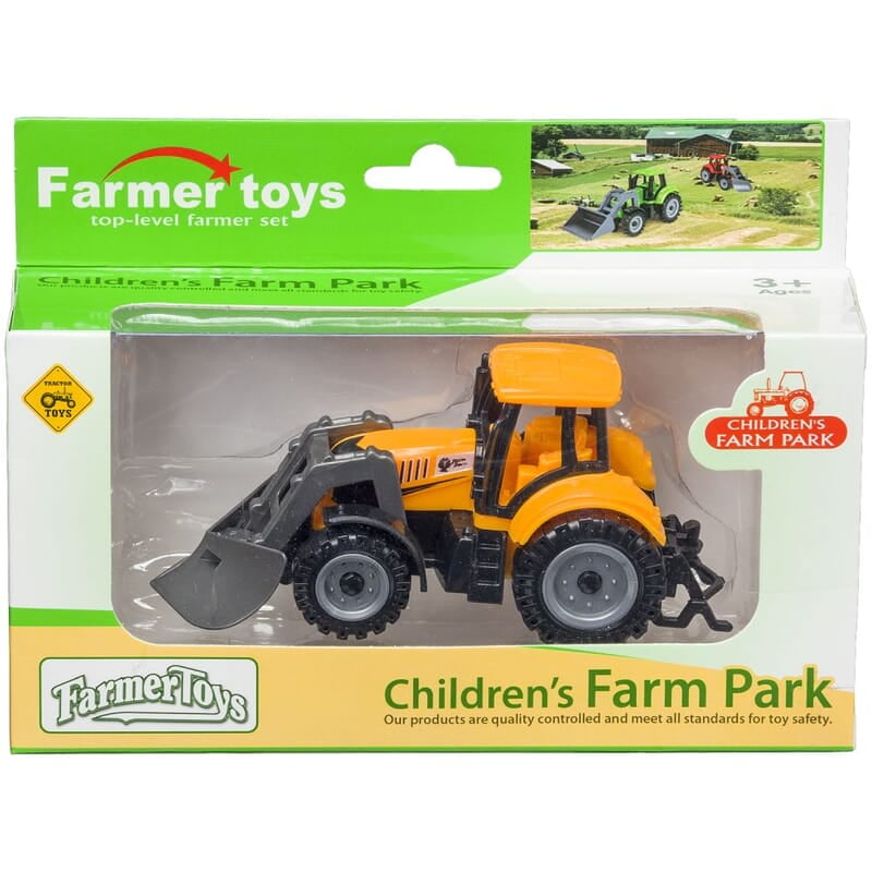 Toy Tractor-YELLOW