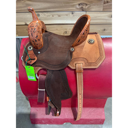 Irvine 14" Elite Barrel Saddle