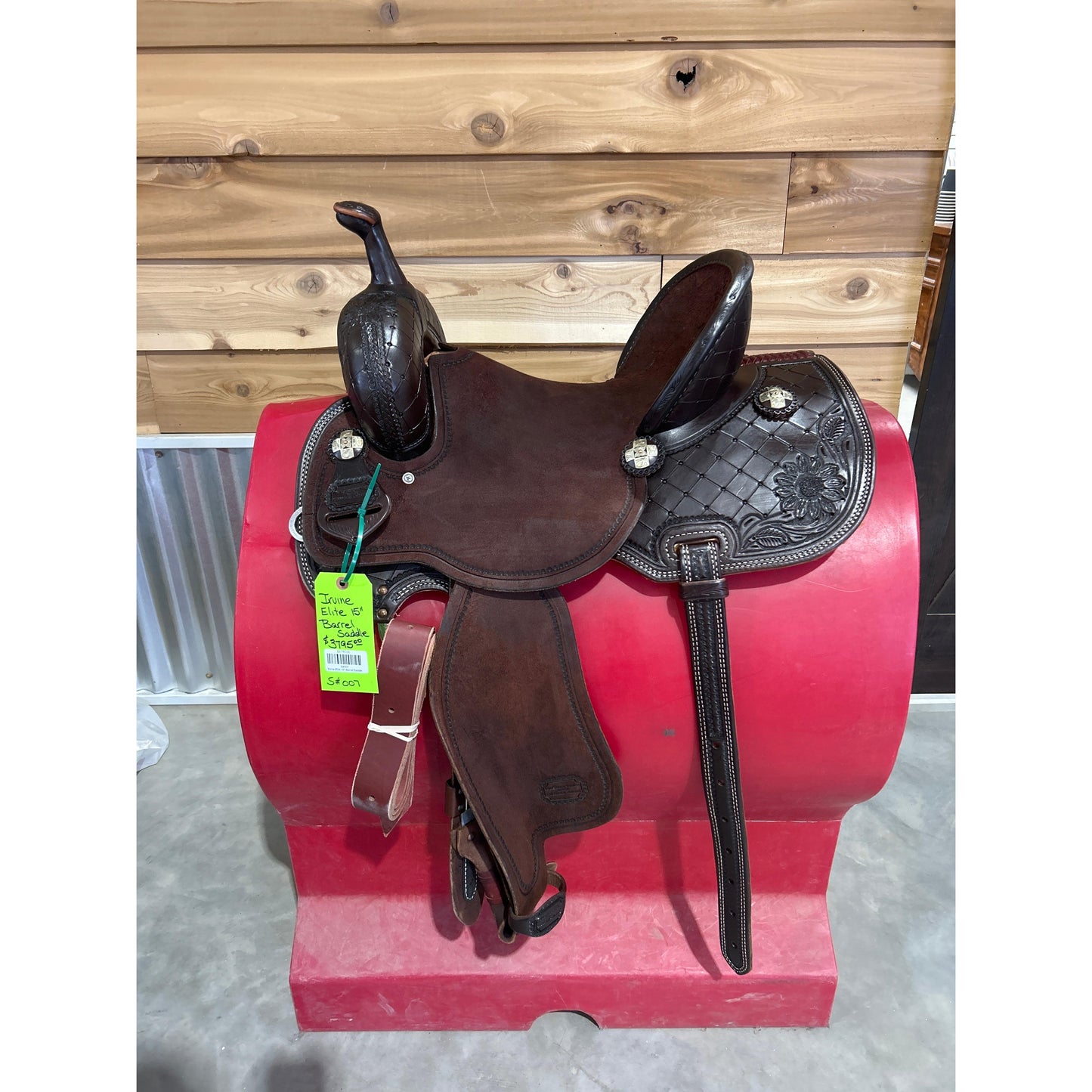 Irvine Elite 15" Barrel Saddle