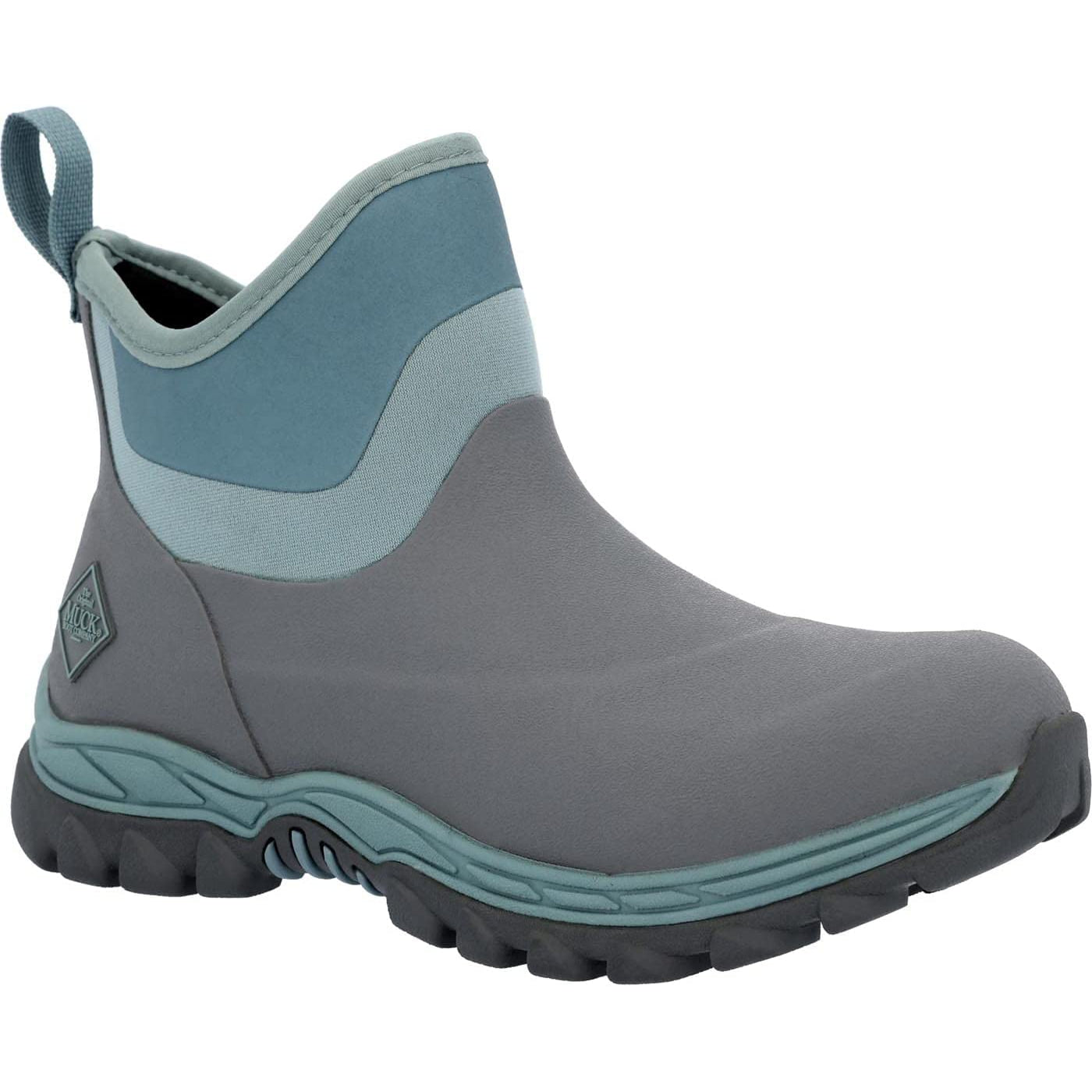 Muck Women's Arctic Sport II Ankle Boots - Grey/Trooper Blue - Irvine Tack & Western Wear