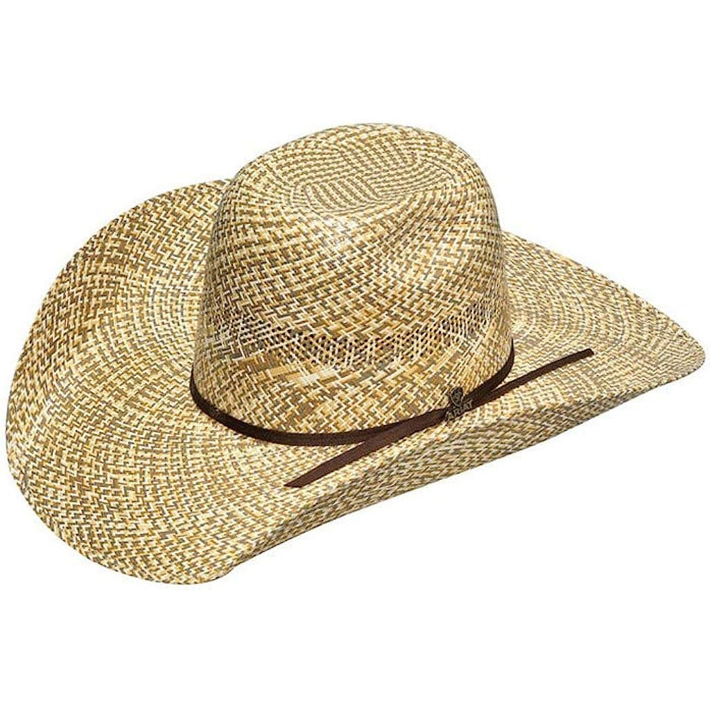 Ariat 20X Shantung Punchy Western Hat - 2-Cord Chocolate Band