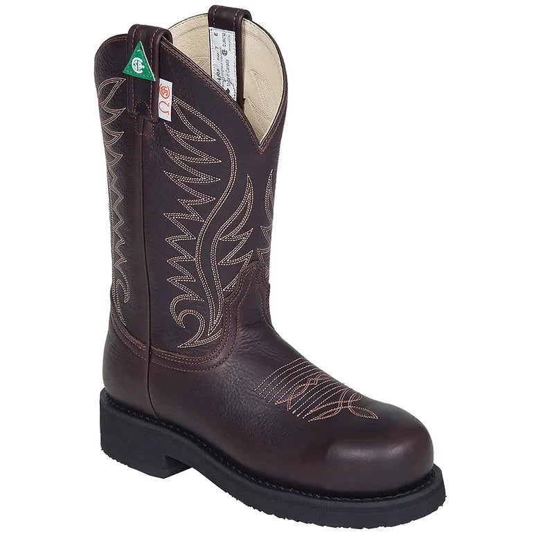 Canada West Women's CSA Work Boots - Bark Stormy