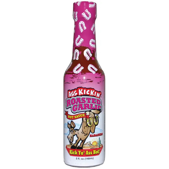 Southwest Specialty Ass Kickin Roasted Garlic Hot Sauce- 5.6 oz