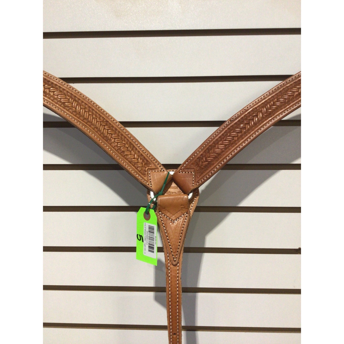 Irvine 2" Breast Collar - Light Oil