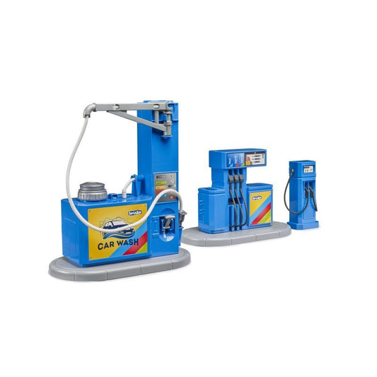 Bruder Toys Gas Station with Car Wash