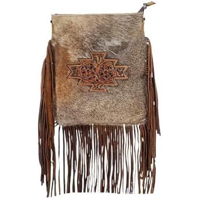 American Darling Messenger Handbag -Brown