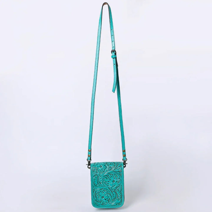 American Darling Leather Purse - Turquoise-1