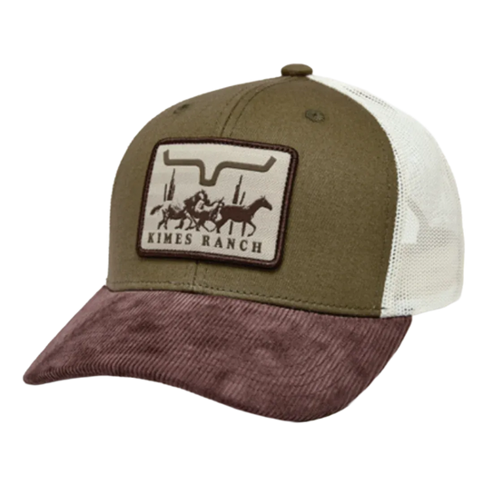 Kimes Roseben Cap - Dark Olive