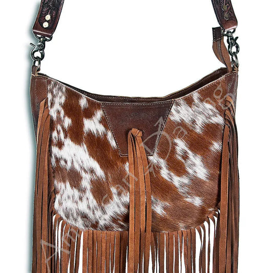 American Darling Crossbody Bag with Hair on Cowhide- Multiple Colours