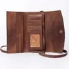 American Darling Hand Tooled Leather Wallet-H