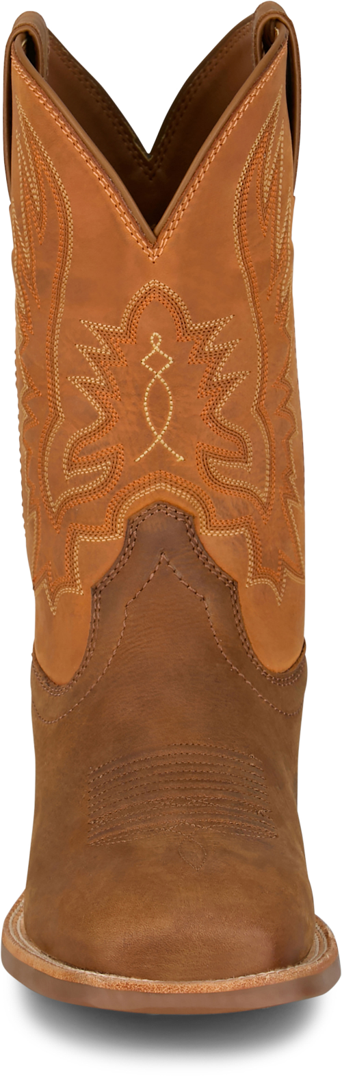 Justin Rustle Chestnut 11" Men’s Wide Square Toe OL7333