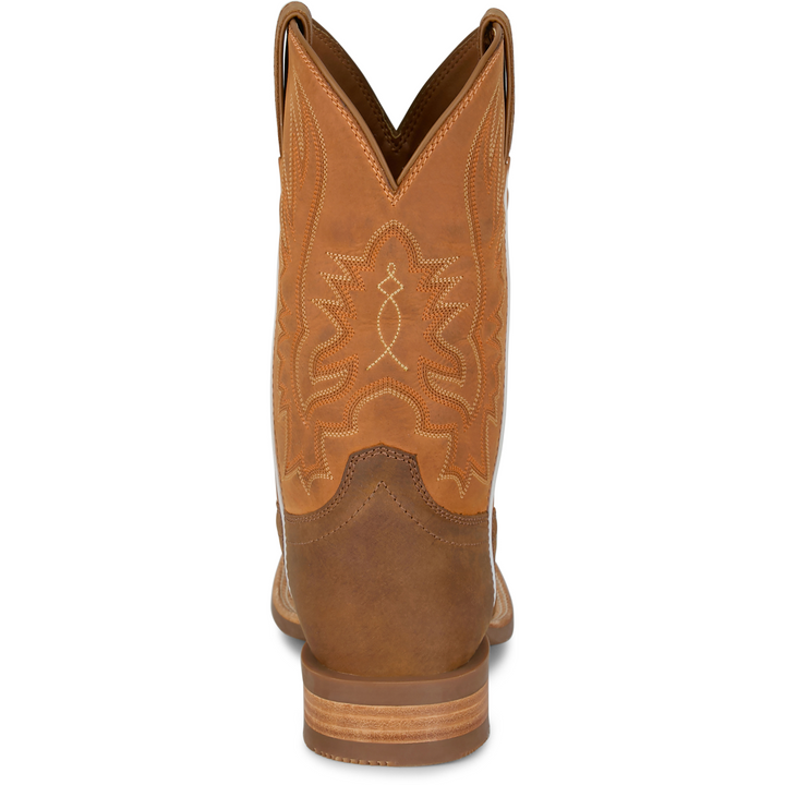 Justin Rustle Chestnut 11" Men’s Wide Square Toe OL7333