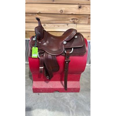 R. Ruelas  Custom 16" Cutting Saddle-0297-3194