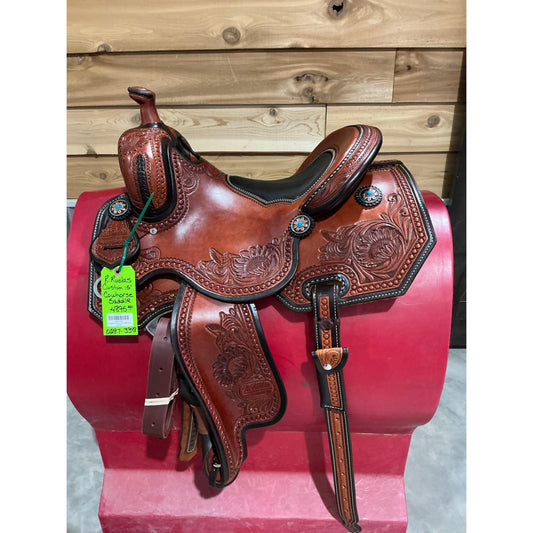 R. Ruelas Custom 15" Cowhorse Saddle