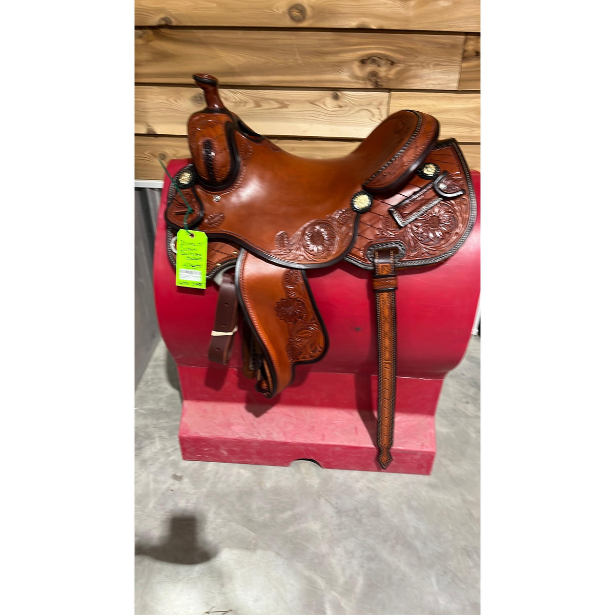 Irvine Custom 17" Cowhorse Saddle-0293-3445