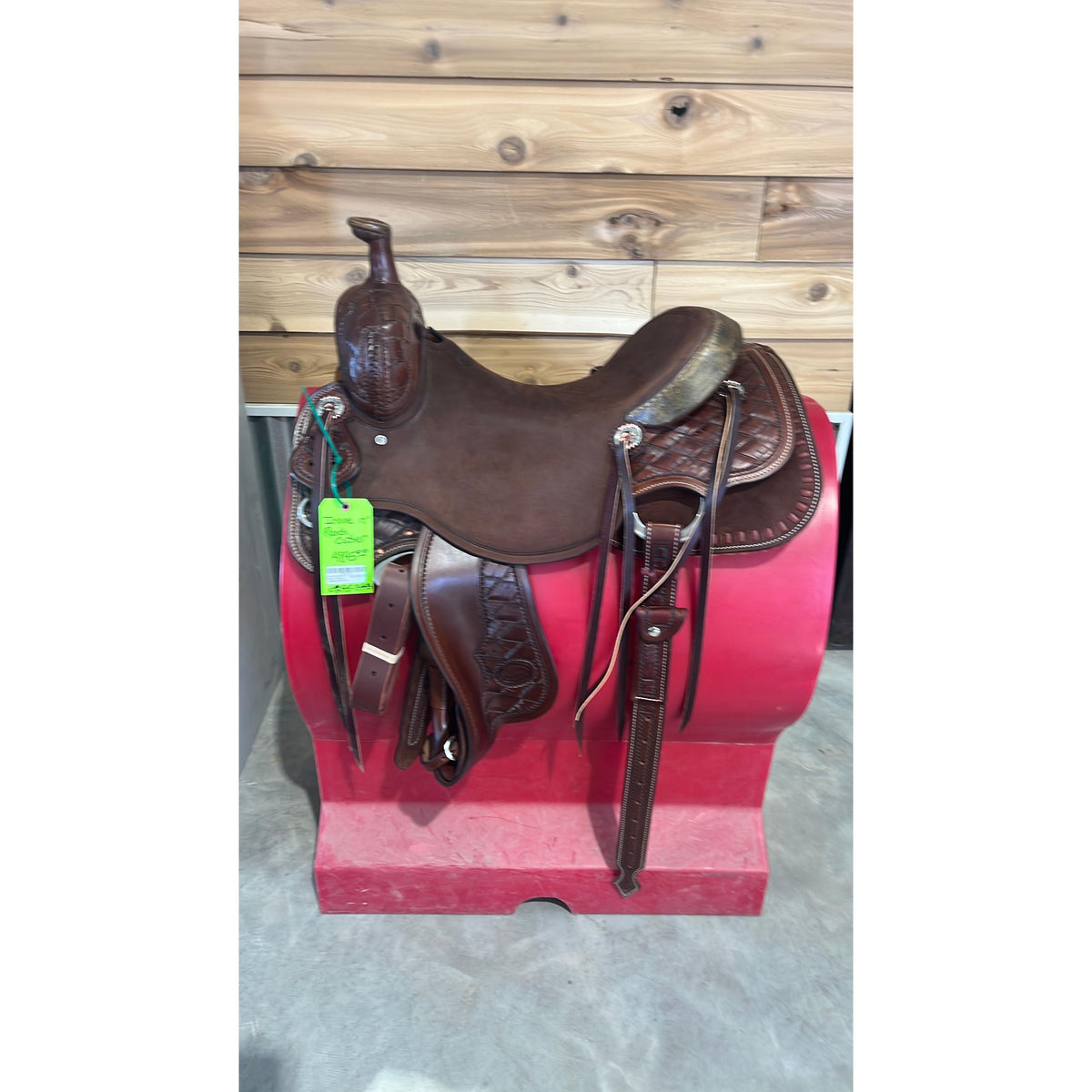 Irvine Custom 17"  Ranch Cuttine Saddle-0295-3443