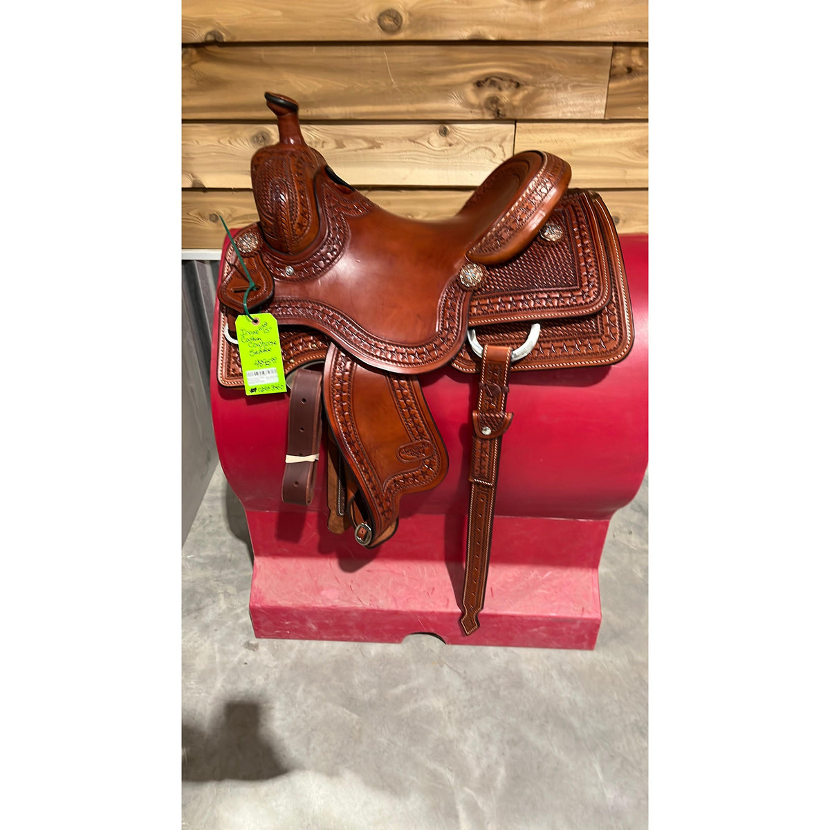 Irvine Custom USA 15" Cowhorse Saddle-0293-3460