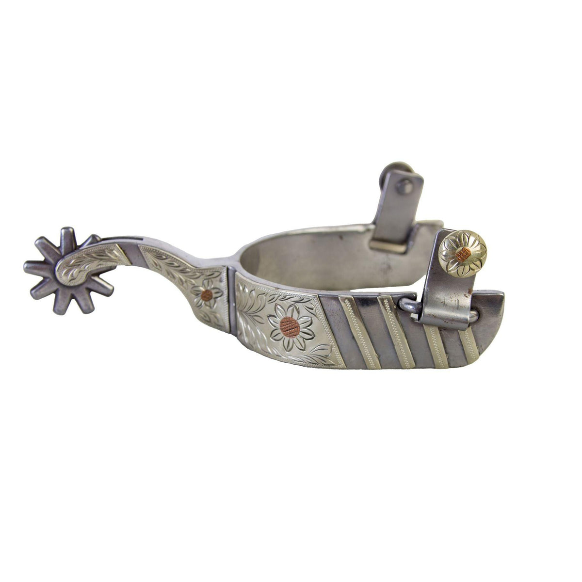 Aime Imports SI Floral N Stripe Spur