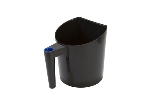 Aime Imports 2 Quart Feed Scoop - Black