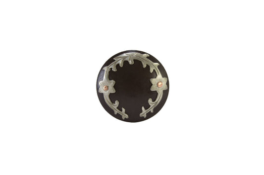 Aime Imports 1 1/2" Cactus Rose Trim Concho