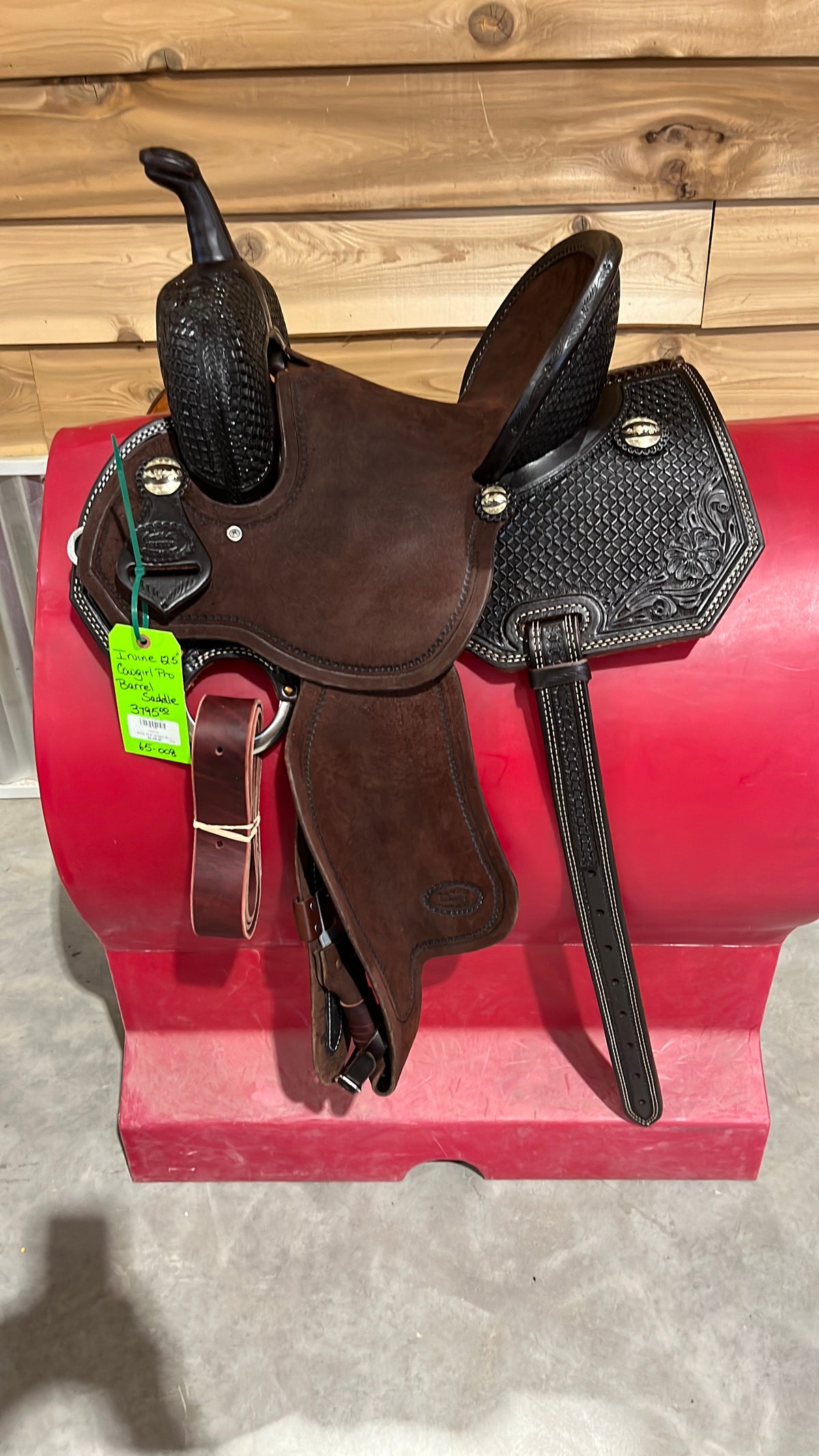 Irvine 12.5" Cowgirl Pro Barrel Saddle-65-008
