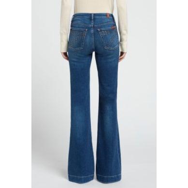 7 For All Mankind Women's Dojo Jeans- Blueleaf