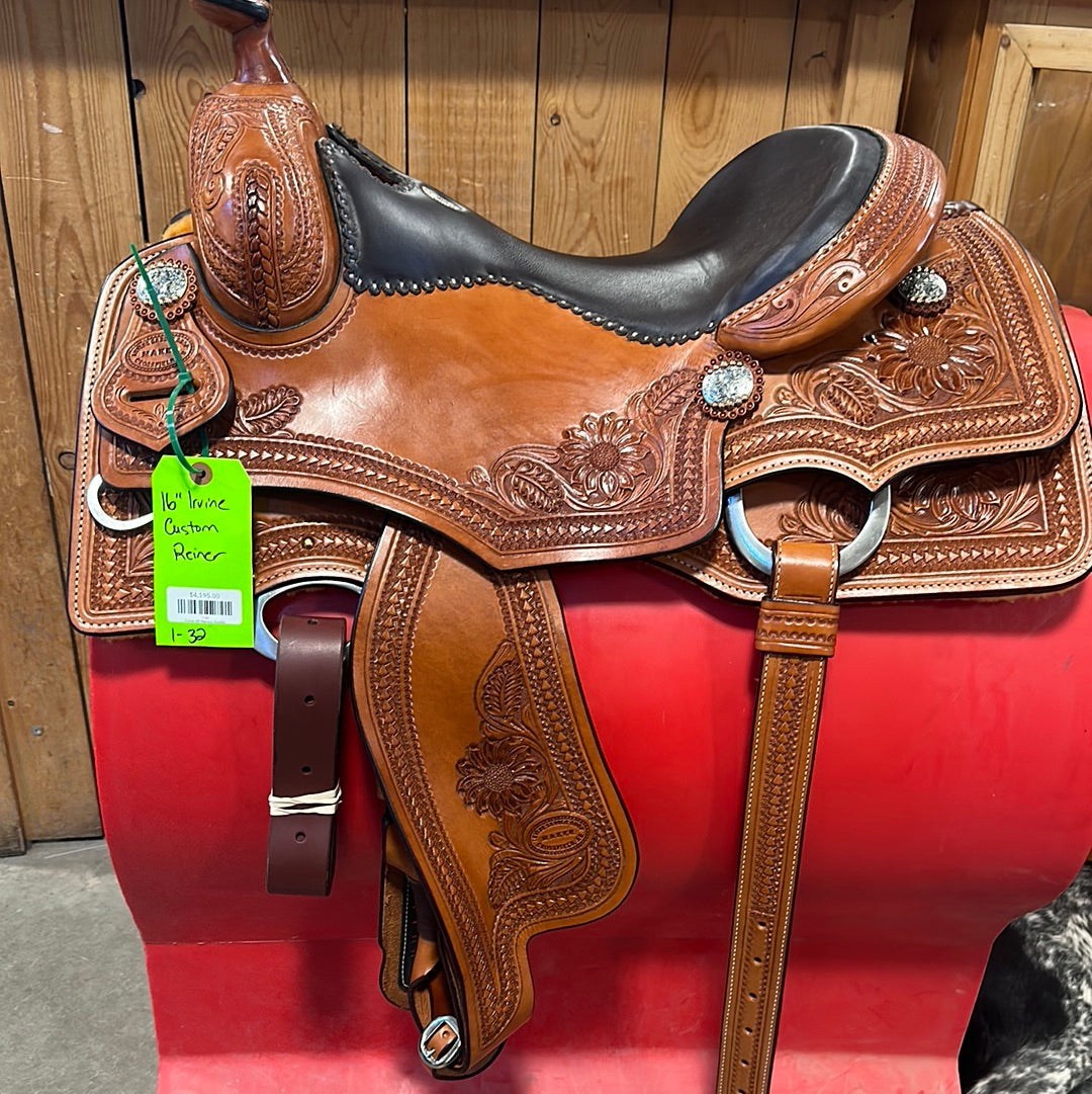 Irvine 16" Reining Saddle