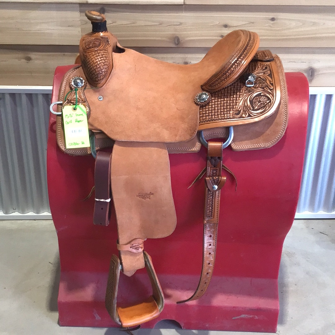Irvine 15.5" Calf Roping Saddle