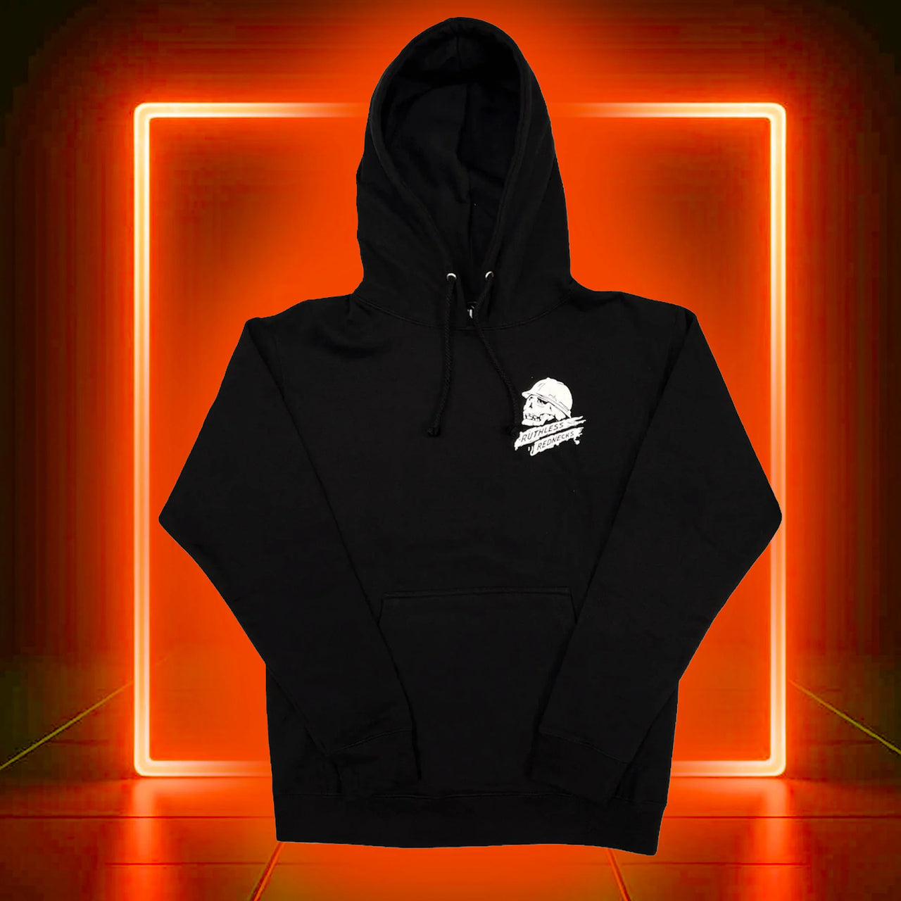 Ruthless Rednecks Torched Heavyweight Hoodie - Black