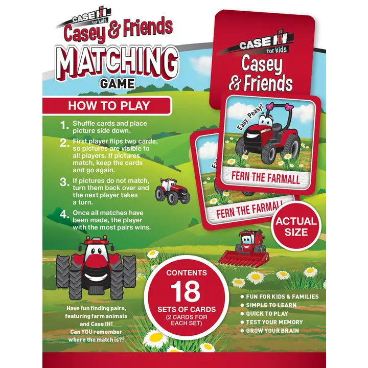 Casey & Friends Matching Game