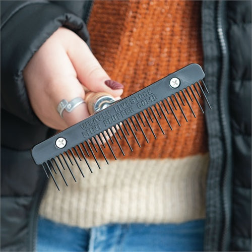 Weaver Mini Fluffer Wood Handle Comb