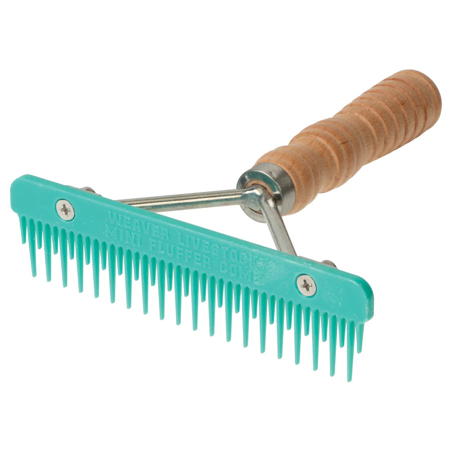 Weaver Mini Fluffer Wood Handle Comb