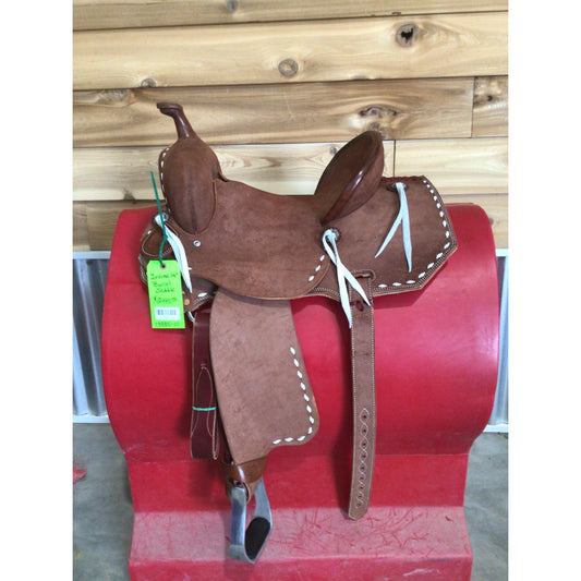 Irvine's 14" Barrel Saddle