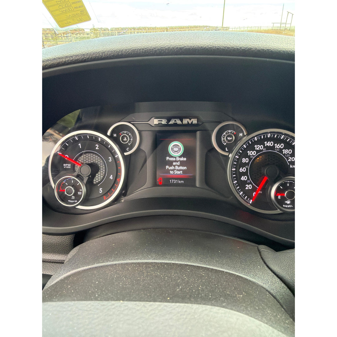 2026 Dodge 3500 W/ Falcan 100" Multi Deck-Black