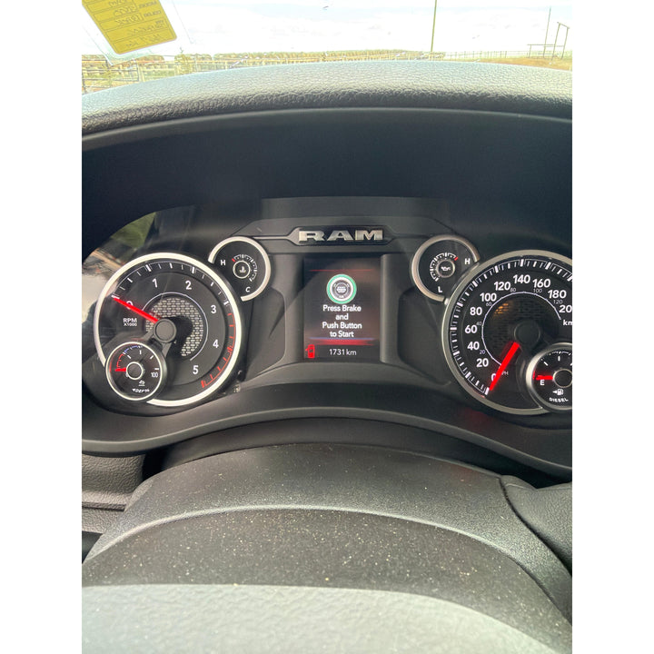 2026 Dodge 3500 W/ Falcan 100" Multi Deck-Black
