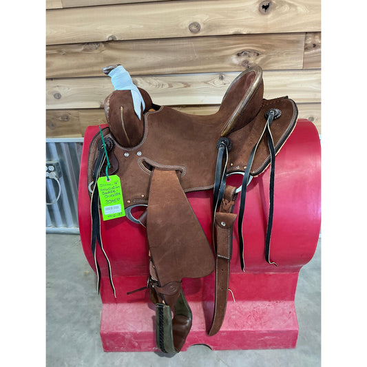Irvine 16" Association Saddle - Chocolate