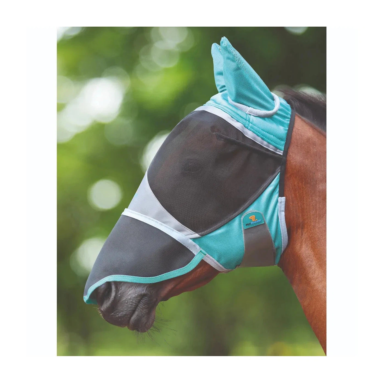 Shires Deluxe Fly Mask w/Ears & Nose