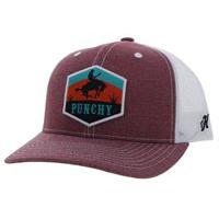 Hooey Ranchero Punchy Trucker Cap- Maroon