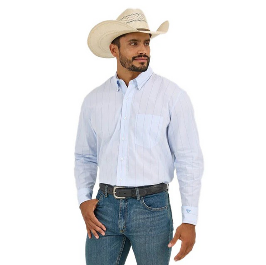 Wrangler Men's Long Sleeve Classic Fit Shirt