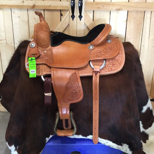 Irvine  16"  OY Roping  Saddle