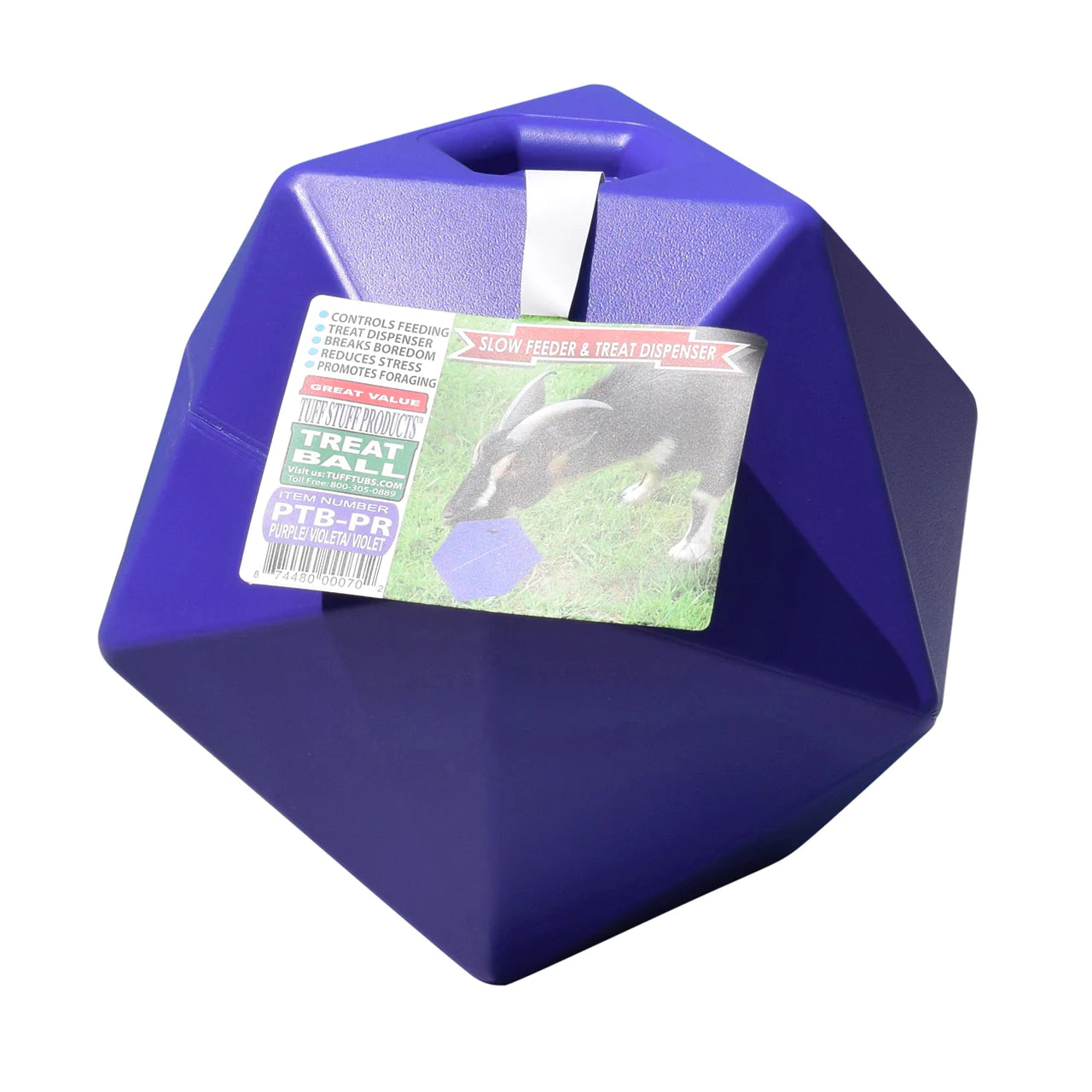 Tuff Stuff Horse Treat Ball - Purple