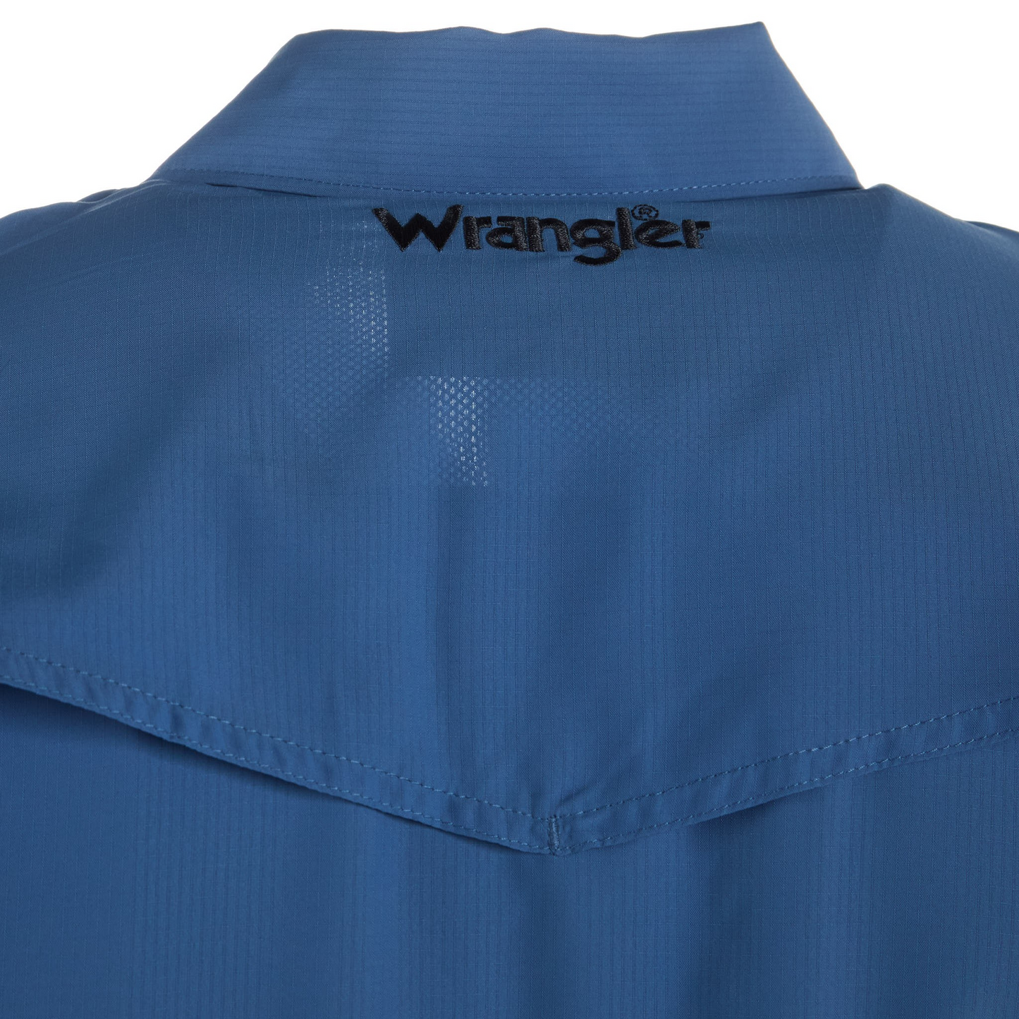 Wrangler Men's Performance Long Sleeve Shirt - Blue