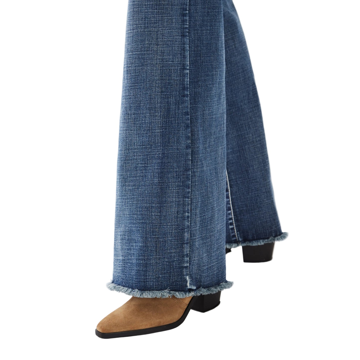 FDJ Women's Suzanne Wide Leg Jeans - Medium Dark Wash