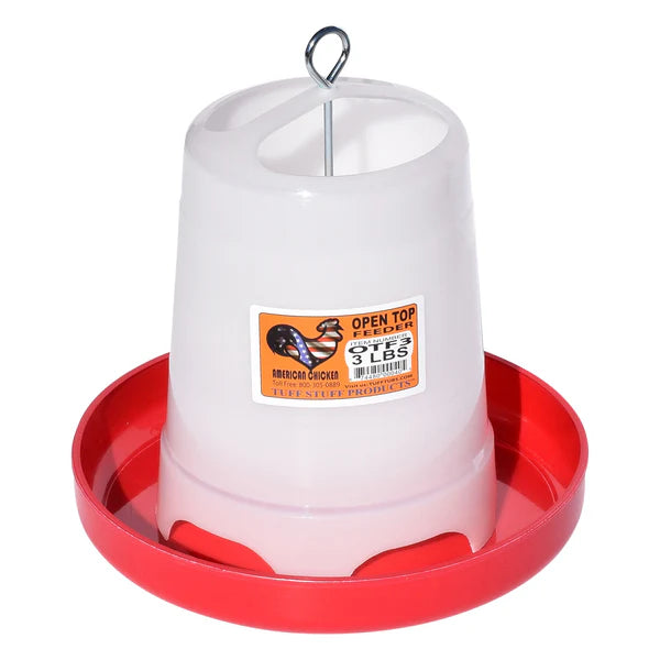 TuffStuff Poultry Open Top Feeder 3lb