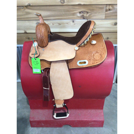 Stock Yard Barrel 14.5" Barrel Saddle