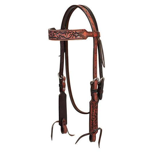 Weaver Turquoise Cross Pioneer 5/8 Headstall Browband