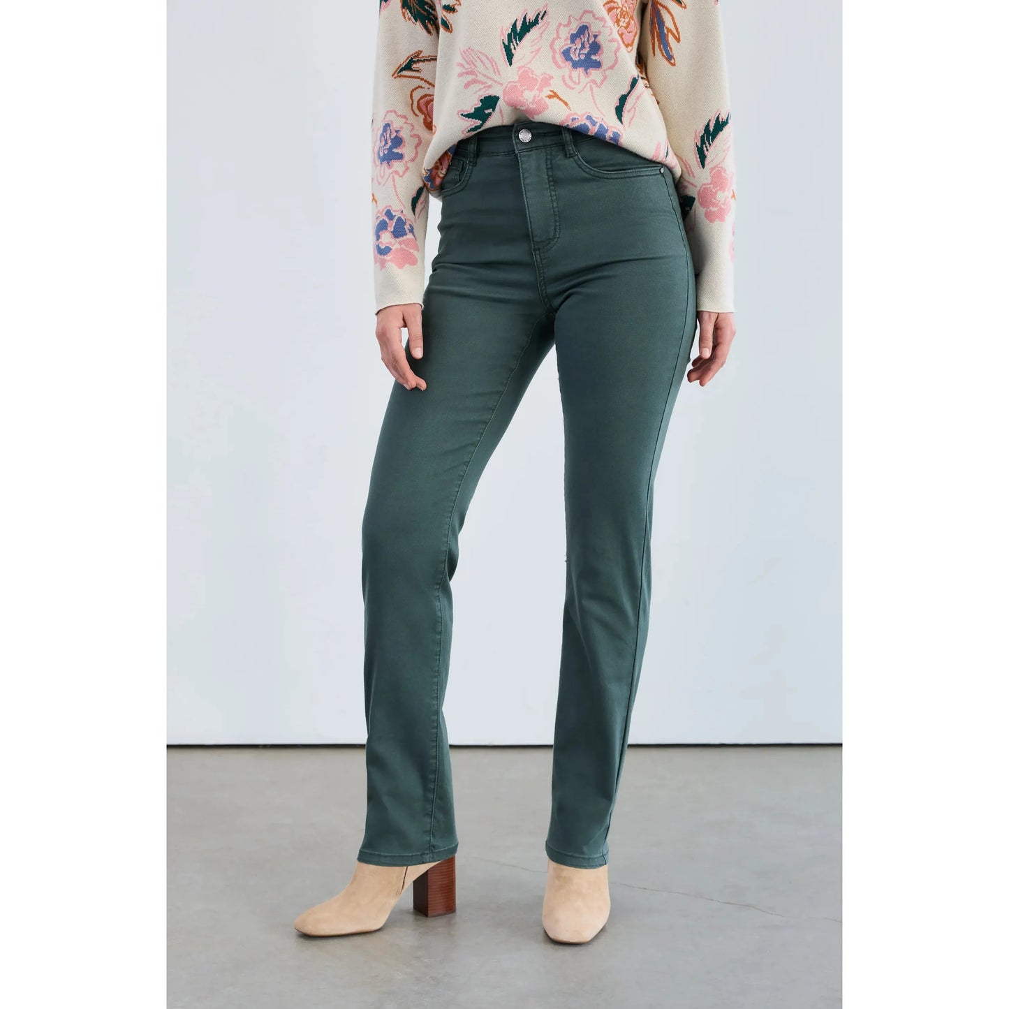 FDJ Suzanne Straight Leg High Rise Jeans-Multiple Colours