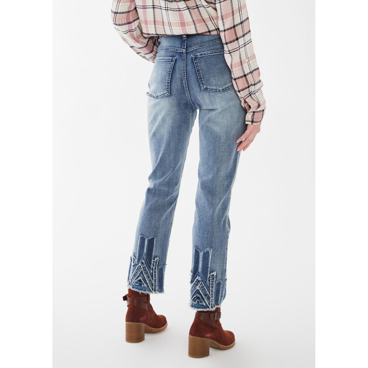 FDJ Suzanne Straight Ankle Jeans - Viblue