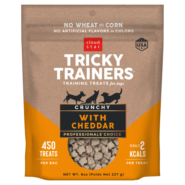 Cloud Star Tricky Trainers Crunchy Cheddar Treat -8oz