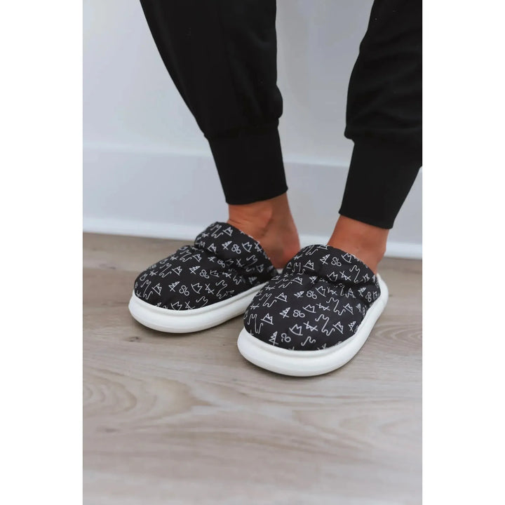 Front Porch Label Brand Slippers- Multiple Colours